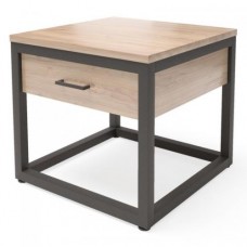 Приліжковий столик у стилі Loft NS-1491 480x500x500 мм Черный