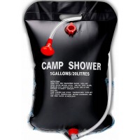 Туристичний кемпінговий похідний душ 20L Camp Shower (S126S black)