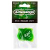 Медіатори Dunlop 486PML Gels Green Medium Light Player's Pack (12 шт.)