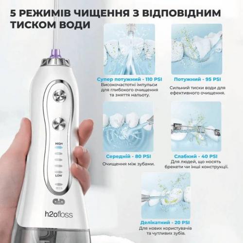 Іригатор H2ofloss HF-6Р White Іригатор H2ofloss HF-6Р White