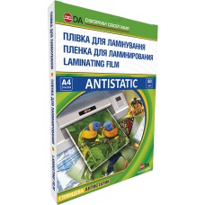 Плівка для ламінації DA Antistatic А4 80 мкм глянцева Прозорий 100 шт 11201011207YA (10894)