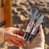 Набір столових приладів Sea to Summit Detour Stainless Steel Cutlery Set 3 шт Сріблястий (STS ACK036021-121801)