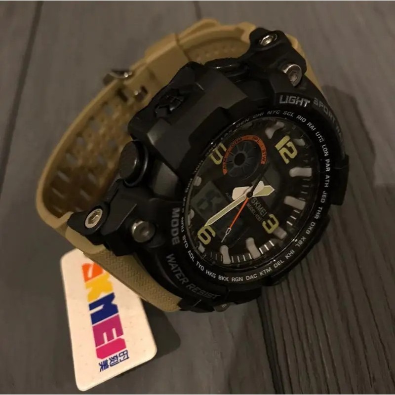 Чоловічий годинник Skmei Disel 1283 Хакі