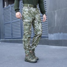 Штани карго чоловічі Pobedov Hardy 324540 M Піксель (00000005646)