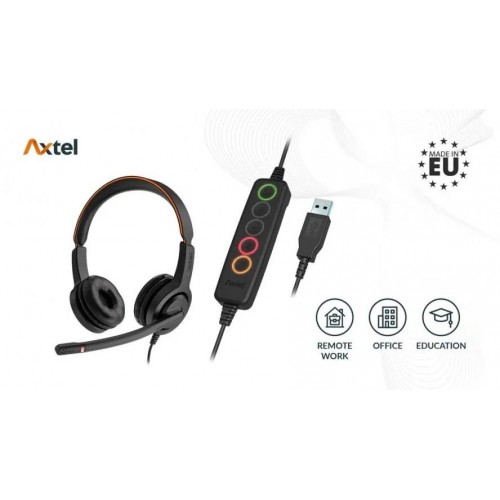 Гарнітура Axtel Voice UC 40 NC Duo (AXH-V40UCD) Гарнітура Axtel Voice UC 40 NC Duo (AXH-V40UCD)
