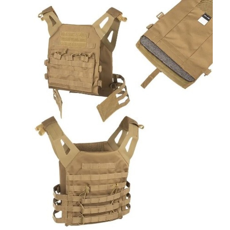 Жилет-плитоноска тактичний Mil-Tec Plate Carrier Gen 2 Койот (13463205)