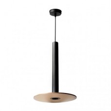 Світильник підвісний у стилі лофт MSK Electric Disk під лампу Е14 NL 26501 BK+CP чорний + мідь