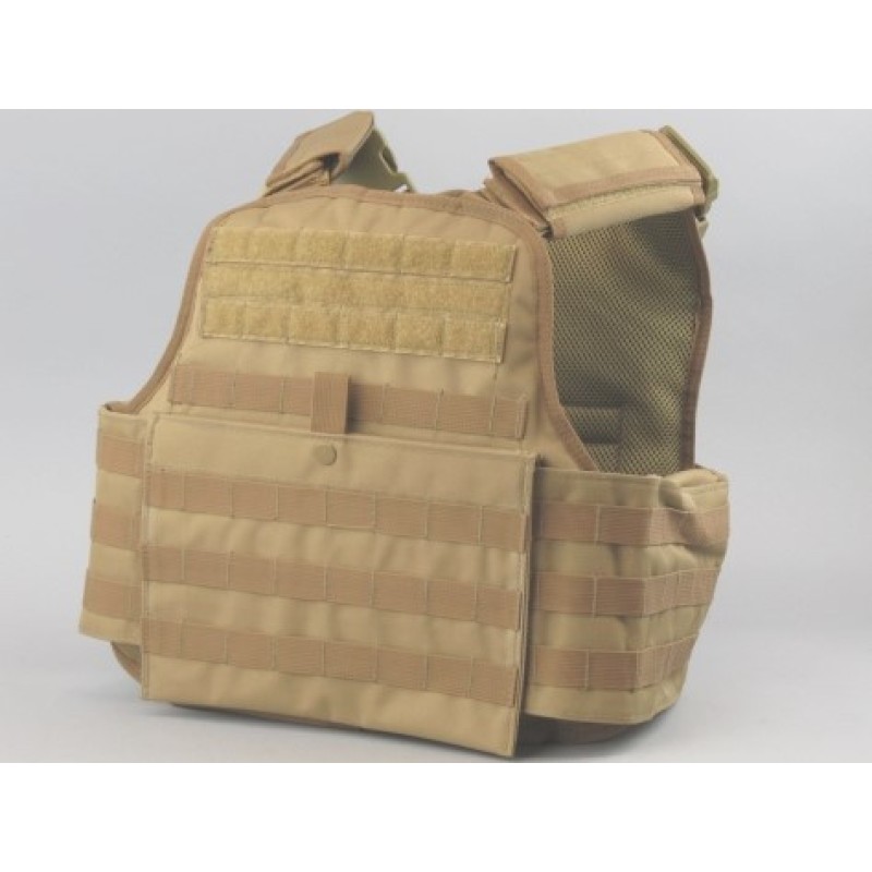 Жилет-плитоноска тактичний Mil-Tec Plate Carrier Універсальний Койот (13463105)