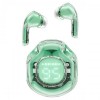 Навушники Acefast T8 Crystal color 2 bluetooth earbuds Mint Green