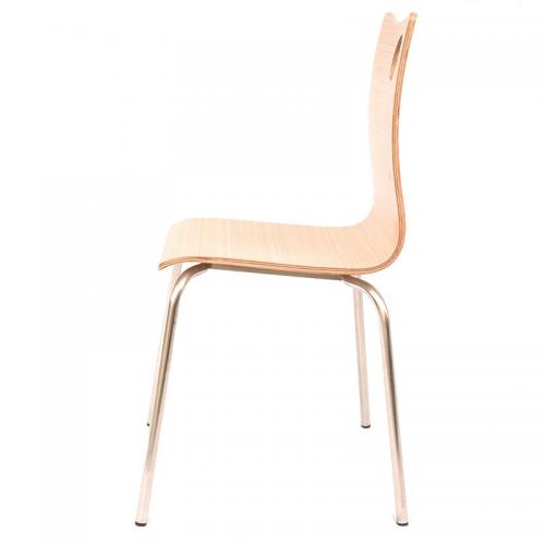 Стілець, що штабелюється SDM Хорека-WB фанера/ніжки-нержавіюча сталь Натуральне дерево (hub_elGZ67806) Стілець, що штабелюється SDM Хорека-WB фанера/ніжки-нержавіюча сталь Натуральне дерево (hub_elGZ67806)