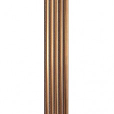 Декоративна стінова рейка Sticker Wall PS 2900x120x12 мм Коричнево-бежевий (SW-00002135)