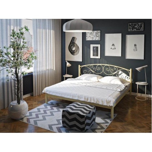 Ліжко Tenero Лілія 1400х1900 мм Бежевий (100000168) Ліжко Tenero Лілія 1400х1900 мм Бежевий (100000168)