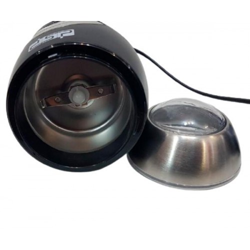 Кавомолка електрична з нержавіючої сталі 50 г Dsp КА 3001 (lp-90167_297) Кавомолка електрична з нержавіючої сталі 50 г Dsp КА 3001 (lp-90167_297)
