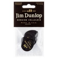 Медіатори Dunlop 485P03MD Genuine Celluloid Teardrop Black Medium Player's Pack (12 шт.) Медіатори Dunlop 485P03MD Genuine Celluloid Teardrop Black Medium Player's Pack (12 шт.)