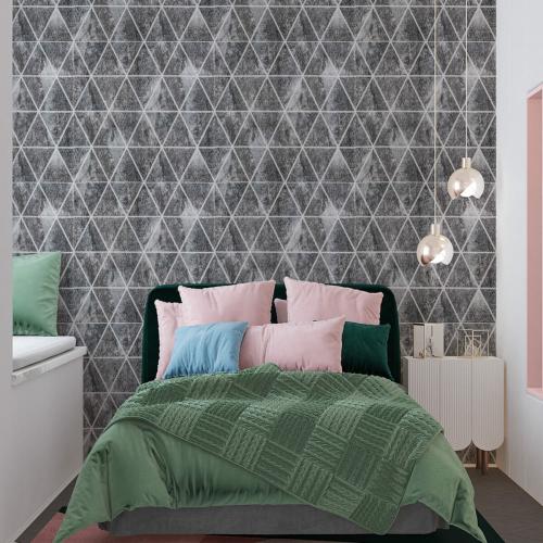Панель стінова 3D 700х770х4мм ромби сірі вінтаж (D) Sticker Wall SW-00002008 Панель стінова 3D 700х770х4мм ромби сірі вінтаж (D) Sticker Wall SW-00002008