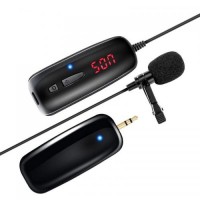 Бездротовий мікрофон для телефону, смартфона петличний Savetek P7-UHF (100672) Бездротовий мікрофон для телефону, смартфона петличний Savetek P7-UHF (100672)