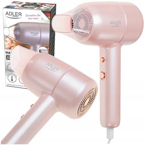 Фен для укладання з іонізацією Adler AD 2279p Рожевий Фен для укладання з іонізацією Adler AD 2279p Рожевий