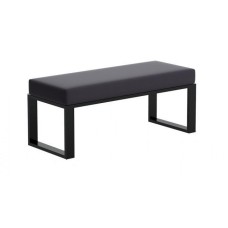 Банкетка - пуф у стилі Loft NS-116 440x1000x400 мм Черный