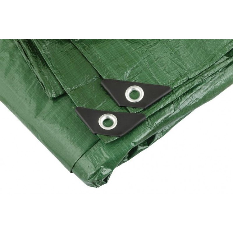 Тент двосторонній MASTERTOOL GM 5х8 м 130 г/м2 Хакі (89-1508)