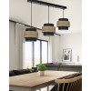 Люстра Candellux Twin 75x100 см Чорний (33-17895)
