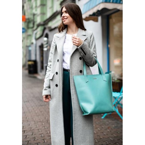 Сумка шопер BlankNote D.D. Блакитний (BN-BAG-17-tiffany) Сумка шопер BlankNote D.D. Блакитний (BN-BAG-17-tiffany)