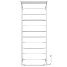 Рушникосушарка електрична Трапеція з полицею П12 500х1300 Deffi Білий EF16 (C.TP.130.50.12.E.W.R.5)