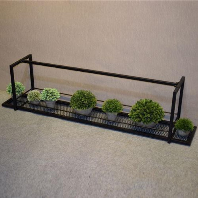 Настінна полиця в стилі Loft NS-1061 330x1000x200 мм Черный