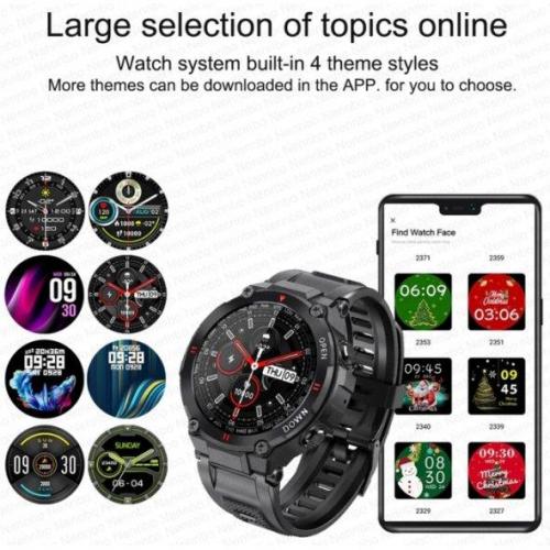 Розумний наручний годинник UWatch Smart Extreme Ultra Black