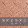 Самоклеюча 3D панель під цеглу Кава з молоком 700х770х5мм SW-00001801 Sticker Wall