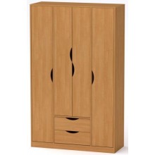 Шафа для речей Любов Компанит Вільха (120х44, 8х195 см)