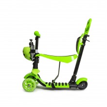 Самокат багатофункціональний Scale Sports Сонечко 60 кг 5 in 1 Green