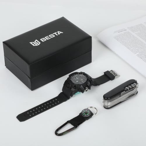 Подарунковий набір BESTA Box Peremoga Set з компасом Чорний (3364) Подарунковий набір BESTA Box Peremoga Set з компасом Чорний (3364)