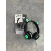 Повнорозмірні навушники бездротові Cat Headset M23 Bluetooth з RGB підсвічуванням та котячими вушками Black