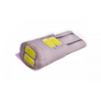 Світлодіодна лампа AllLight T10 6 діодів 5630 W2,1x9,5d 12V кераміка