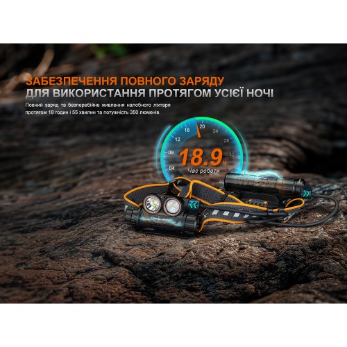 Подовжувач живлення Fenix ARB-LP21 для ліхтаря HM75RSE Power Bank Чорний (2380480860) Подовжувач живлення Fenix ARB-LP21 для ліхтаря HM75RSE Power Bank Чорний (2380480860)