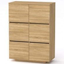 Комод МГ-5 Тумба-2 Компаніт Дуб сонома (85х40х118 см)