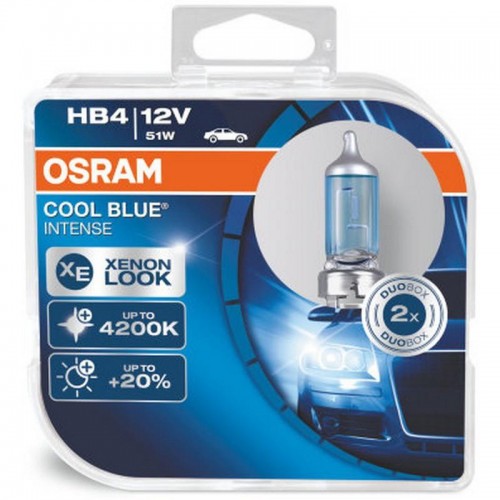 Автолампа OSRAM 9006CBI Cool Blue Intense HB4 60W 12V P22d 10X2 HardDuopet в інтернет супермаркеті PbayMarket!