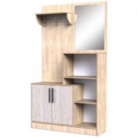 Прихожа Тиса Мебель Прихожа-31 Сонома Аляска 205x35x120 см Прихожа Тиса Мебель Прихожа-31 Сонома Аляска 205x35x120 см