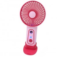 Вентилятор ручний Mini Fan 1569 17x8 см Рожевий (30151443В)