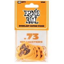 Медіатори Ernie Ball 9190 Orange Everlast Guitar Player's Pack 0.73 mm (12 шт.)
