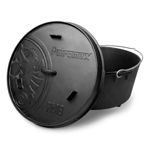 Казан-жарівня чавунна Petromax Dutch Oven ft18 на ніжках 16,1 л (1017-ft18) Казан-жарівня чавунна Petromax Dutch Oven ft18 на ніжках 16,1 л (1017-ft18)