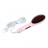 Гребінець-випрямляч Fast Hair Straightener HQT-906 Рожевий