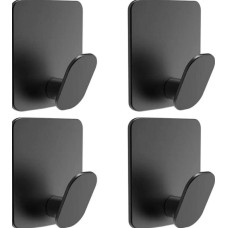 Самоклеючі крючки UrbanGo 4 шт чорні