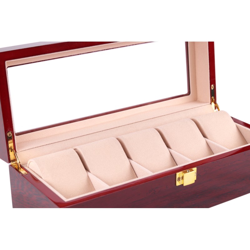 Скринька для зберігання годинників Craft 5WB.RED Бордовий