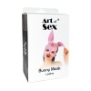 Шкіряна маска Зайчика Art of Sex - Bunny mask, колір Червоний в інтернет супермаркеті PbayMarket!