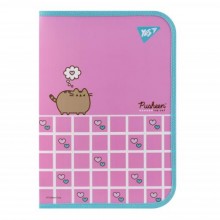 Папка факультативна YES А4 на блискавці Pusheen. Hearts (492222)