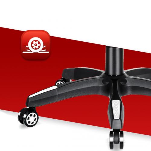 Комп'ютерне крісло Hell's HC-1003 LED RGB White