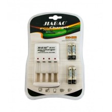 Комплект зарядне + батарейки АА JiaBao JB-212