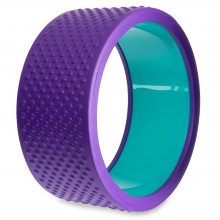 Кільце для йоги масажне FI-2436 Fit Wheel Yoga EVA, PP, р-р 33х14см, фіолетовий (AN0737)