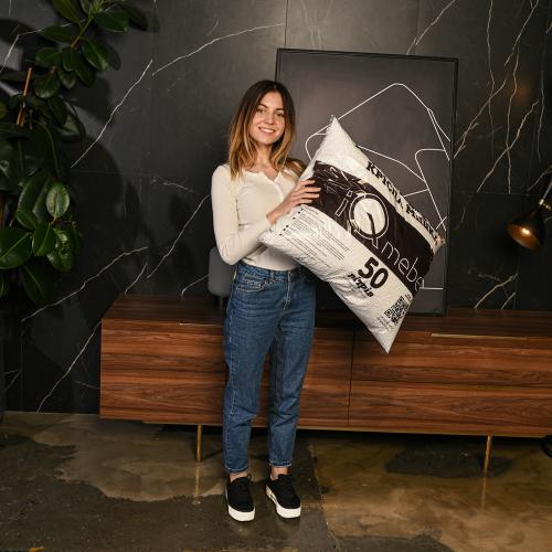 Оригінальний наповнювач 50л для крісла iQmebel. Комфортне впакування Оригінальний наповнювач 50л для крісла iQmebel. Комфортне впакування